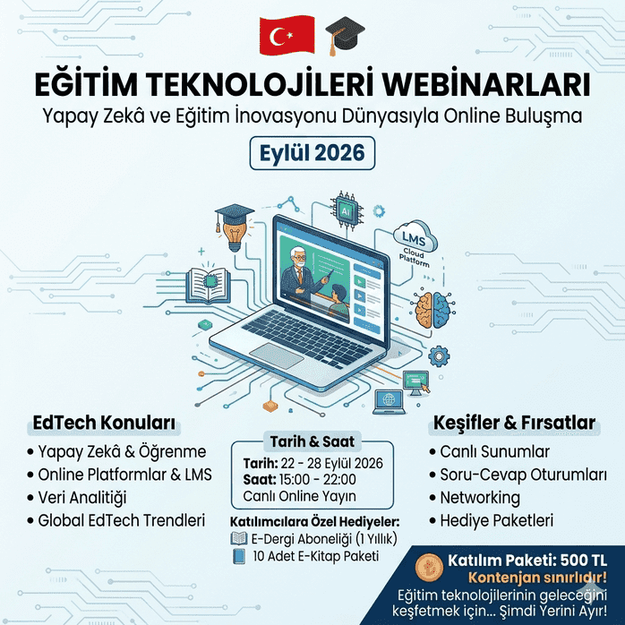 Eğitim Teknolojileri Webinarları 2026