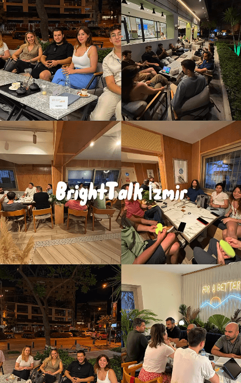 BRIGHT TALK İZMİR - English Speaking Club-Free Talk Night - ALSANCAK