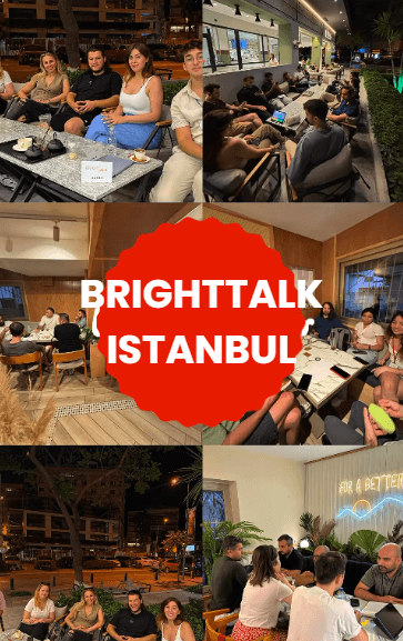 BRIGHTTALK ISTANBUL - ENGLISH SPEAKING CLUB - BEŞİKTAŞ