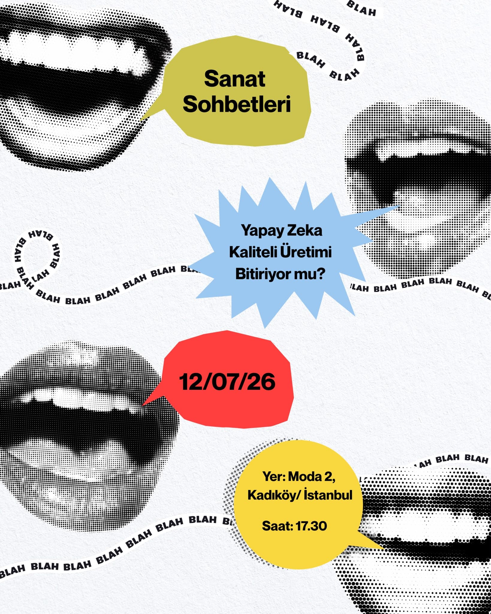 SANAT SOHBETLERİ: YAPAY ZEKA KALİTELİ ÜRETİMİ BİTİRİYOR MU?
